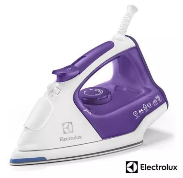 Ferro A Vapor Electrolux Confidence Line Com Auto-Limpeza, Desligamento Automático, Alarme E Função Anti-Gotejo  - Odi25