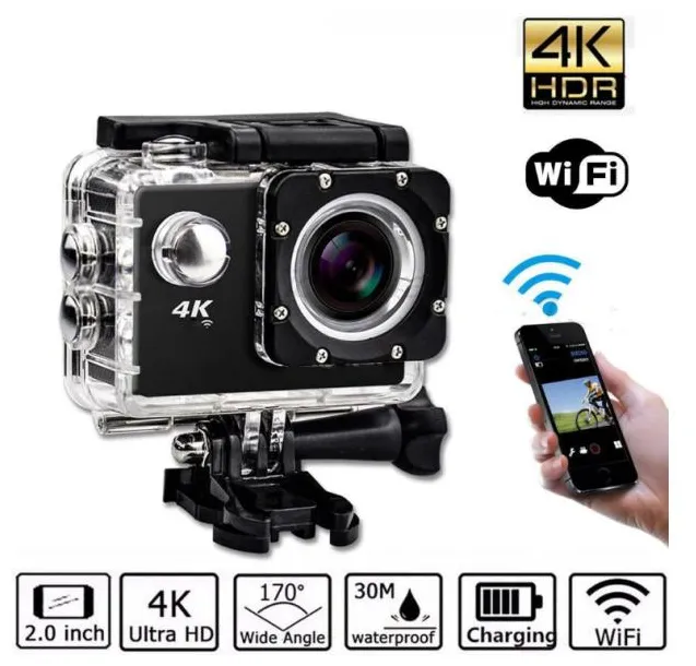 Filmadora GoSports Go Cam Ultra Pro Sports 4K