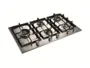 Cooktop Brastemp Gourmand BDK90DR 5 Bocas Acabamento Inox Acendimento Superautomático