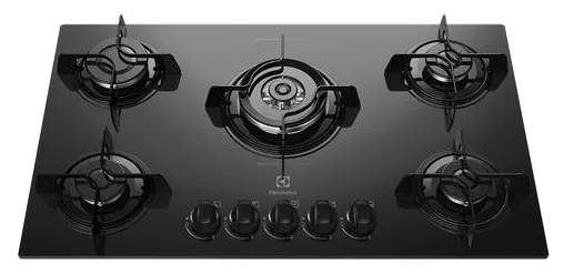 Cooktop Electrolux KE5TP 5 Bocas Acendimento Superautomático