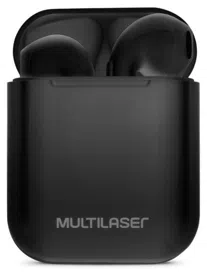 Fone de Ouvido Bluetooth com Microfone Multilaser PH358 / PH326 TWS Gerenciamento chamadas