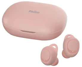 Fone de Ouvido Bluetooth com Microfone Philco Air Beats PFI96ESRG Gerenciamento chamadas