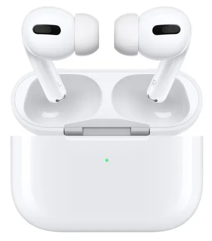 Fone de Ouvido Bluetooth com Microfone Apple AirPods Pro Gerenciamento chamadas