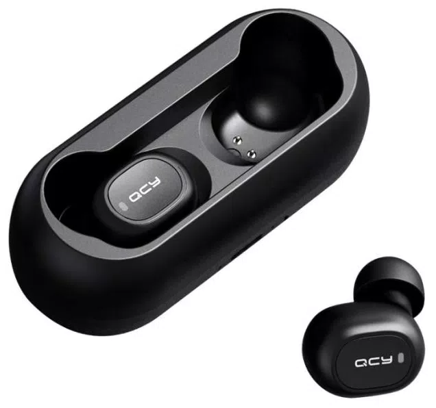 Fone de Ouvido Bluetooth com Microfone QCY T1 C Gerenciamento chamadas