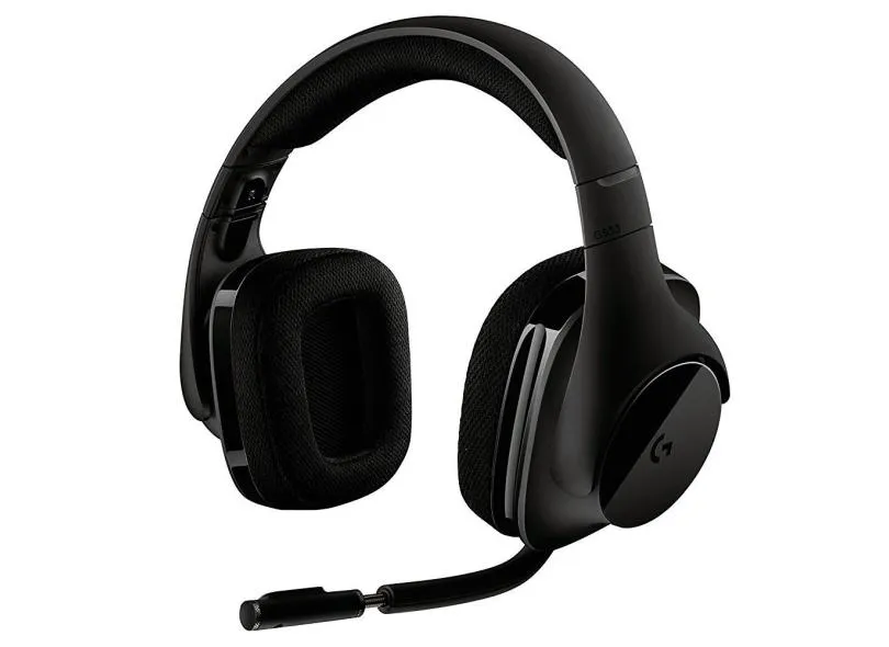 Headset Gamer Wireless com Microfone Logitech G533