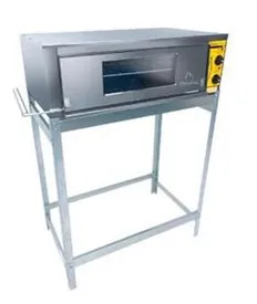 Forno Industrial Elétrico 1 Câmara 25cm Inox FIE1C70x50 Metalmaq