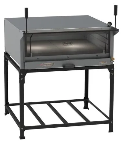 Forno A Gás Refratário Itajobi 9030 Extra 95X95Cm Inox