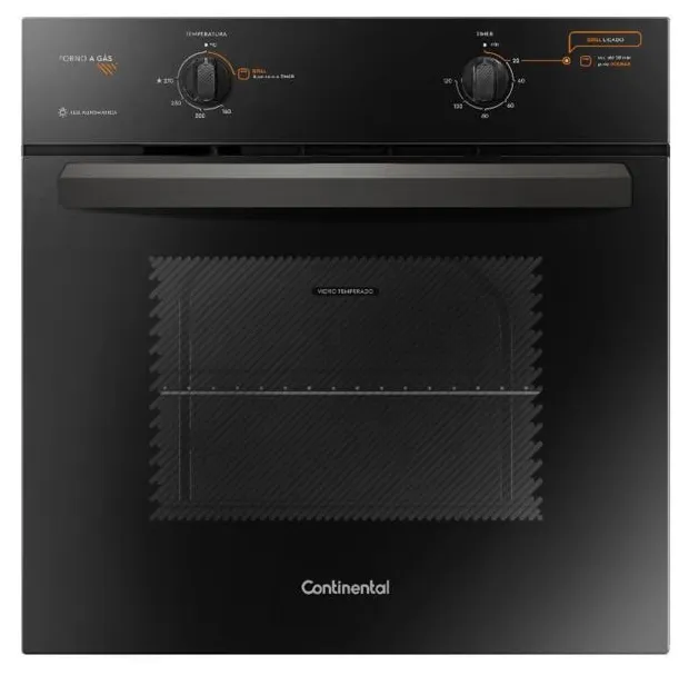 Forno de Embutir a Gás Continental 73 l OC8GP