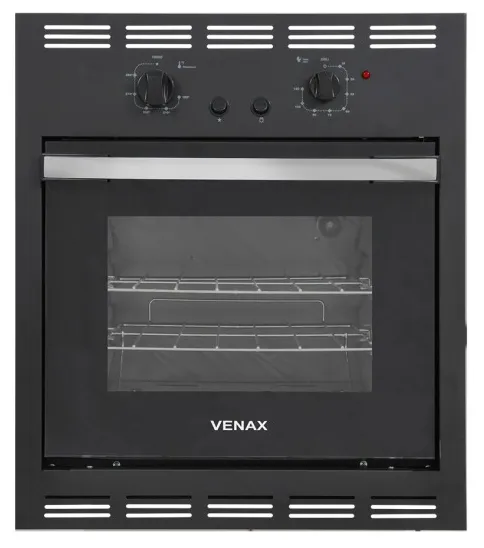 Forno de Embutir a Gás Venax 51,8 l Totale Nero