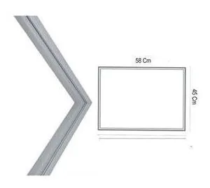Borracha Consul Frigobar Compacto 80 Litros Crc08 58x45