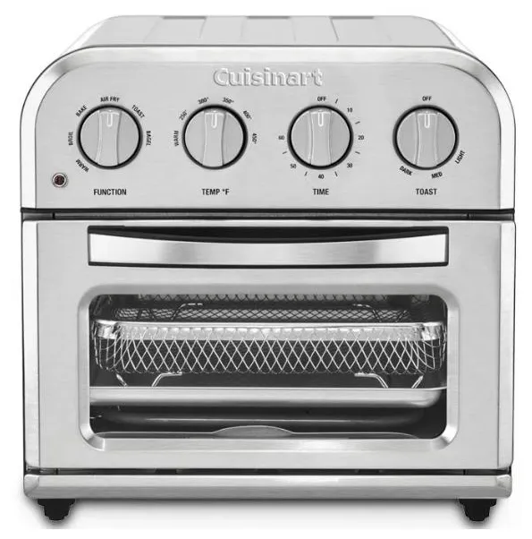 Fritadeira Elétrica Sem óleo Cuisinart Ovenfryer AFR-25 Capacidade 10l Inox