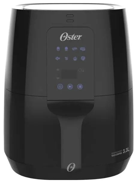 Fritadeira Elétrica Sem óleo Oster Digital Touch Control OFRT950 3,3l Painel digital