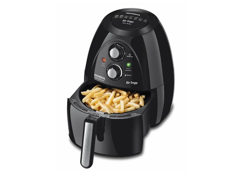 Fritadeira Elétrica Sem óleo Mondial Air Fryer Premium AF-05 Capacidade 2,7l