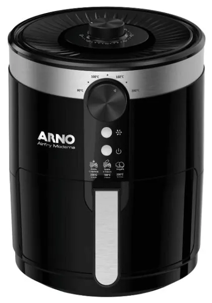 Fritadeira Elétrica Sem óleo Arno Air Fryer Moderna Capacidade 3,5l