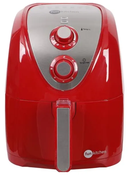 Fritadeira Elétrica Sem óleo Fun Kitchen AFF-0 Capacidade 5l Inox