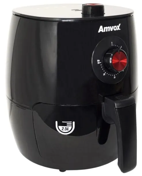 Fritadeira Elétrica Sem óleo Amvox Air Fryer ARF 1201 Capacidade 2,5l