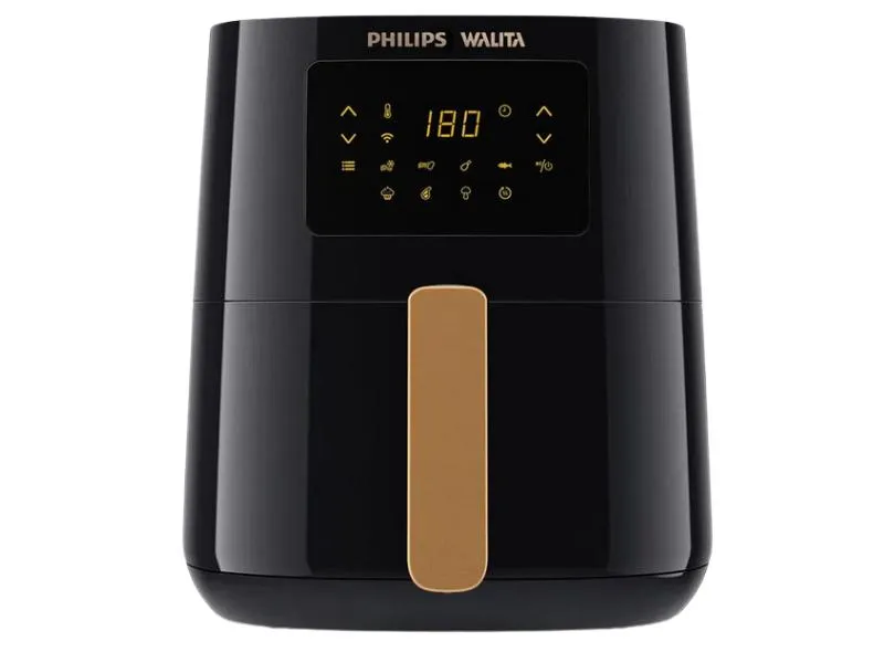 Fritadeira Elétrica Sem óleo Philips Walita High Connect Gold 4,1l 2,6l 