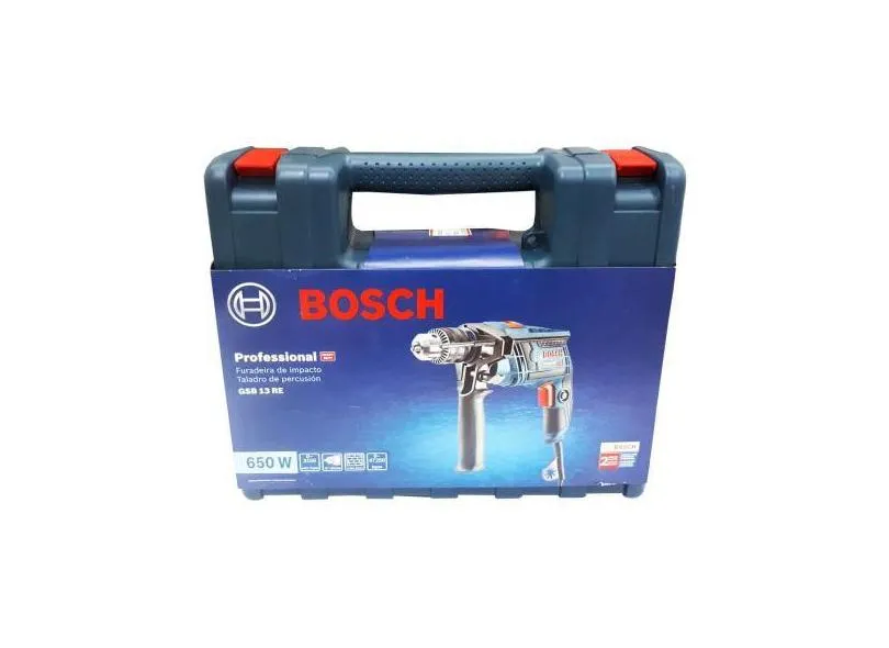 Furadeira Bosch de Impacto 650w 1/2 Gsb 13 Re 