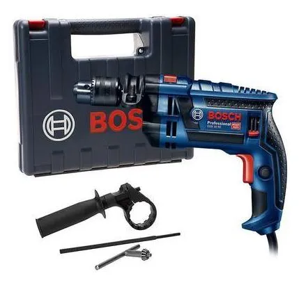 Furadeira de Impacto Bosch GSB 16 RE 750W  maleta