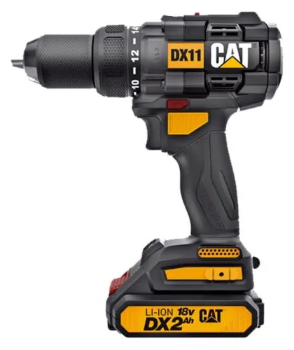 Parafusadeira/furadeira A bateria 18V cat DX11