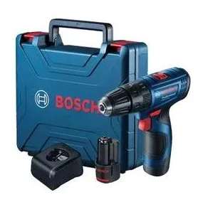 Parafusadeira e Furadeira de Impacto à Bateria 12v 2 Baterias e Maleta BOSCH GSB-120 Li