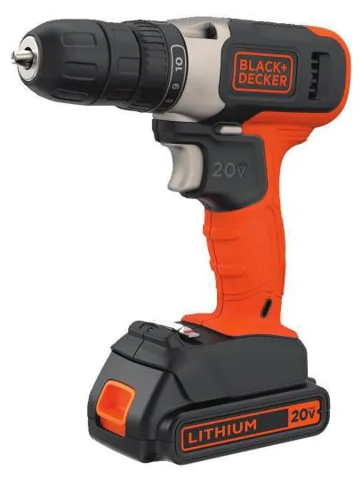 Furadeira Parafusadeira 20V Black And Decker Bcd702C1