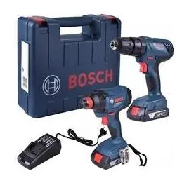 BOSCH Combo Furadeira GSB Chave Impacto GDX 180LI