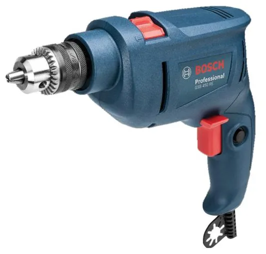 Furadeira Impacto 3/8 450W Bosch - GSB 450 RE STD