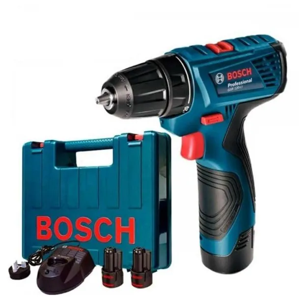 Parafusadeira Sem Fio GSR 120 LI Bivolt com Maleta + 2 Baterias – Bosch