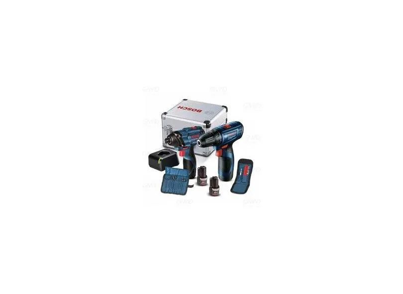 Combo Furadeira Parafusadeira 12V GDR120-Li GSR120-Li com Maleta Bosch