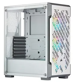 Gabinete Gamer Corsair iCUE 220T RGB Mid-Tower  com vidro temperado - CC-9011174-WW