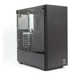 Gabinete Gamer T-Dagger Cube  ATX e Micro ATX Lateral de Vidro Temperado - T-TGC305B