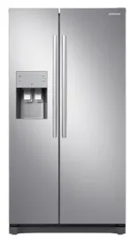 Geladeira Samsung RS50N RS50N3413S8 Frost Free Side by Side 501 Litros cor Inox