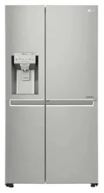 Geladeira LG New Lancaster GS65SDN Frost Free Side by Side 601 Litros cor Inox