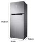 Geladeira Samsung Evolution RT43K6A4JS9 Frost Free Duplex 440 Litros cor Inox