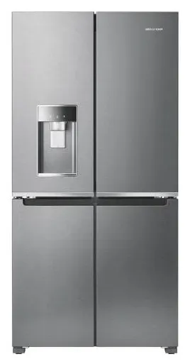 Geladeira Brastemp BRO90AK Frost Free French Door Inverse 543 Litros cor Inox