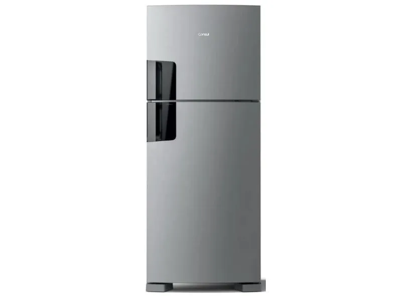 Geladeira Consul CRM50FK Frost Free Duplex 410 Litros cor Inox