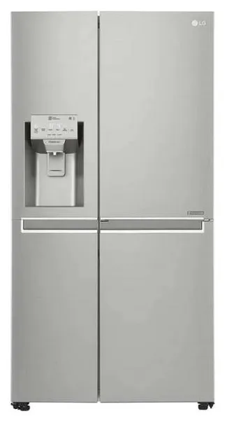 Geladeira LG New Lancaster GS65SDN Frost Free Side by Side 601 Litros cor Inox