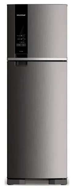 Geladeira Brastemp BRM54JK Frost Free Duplex 400 Litros cor Inox