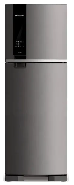 Geladeira Brastemp BRM45JK Frost Free Duplex 375 Litros cor Inox