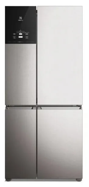 Geladeira Electrolux Multidoor Experience IQ8S Frost Free French Door Inverse 581 Litros cor Inox