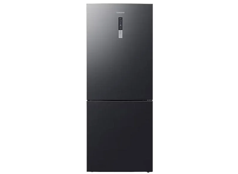 Geladeira Samsung BAROSA RL4353RBAB1 Frost Free Inverse 435 Litros cor Preto Inox