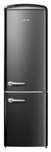 Geladeira Gorenje Retrô Ion Generation ONRK192BK Frost Free Inverse 329 Litros