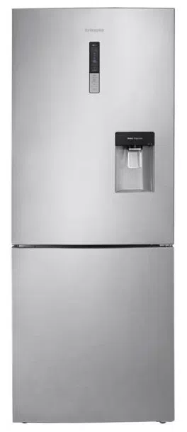 Geladeira Samsung BAROSA RL4363RBASL Frost Free Inverse 432 Litros cor Inox