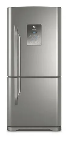 Geladeira Electrolux Bottom Freezer DB84X Frost Free Inverse 598 Litros Inox