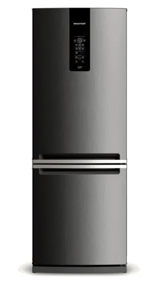 Geladeira Brastemp BRE59AK Frost Free Inverse 460 Litros Inox