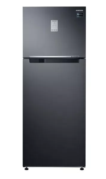 Geladeira Samsung Top Mount Freezer Black Edition RT6000K RT46K6261BS Frost Free Duplex 453 Litros Inox