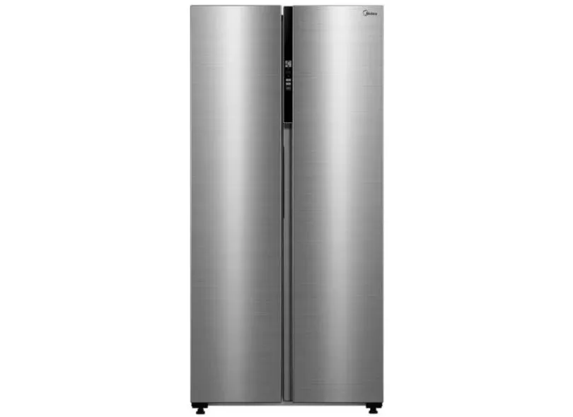 Geladeira Midea MD-RS598FGA041 Frost Free Side by Side 442 Litros cor Inox