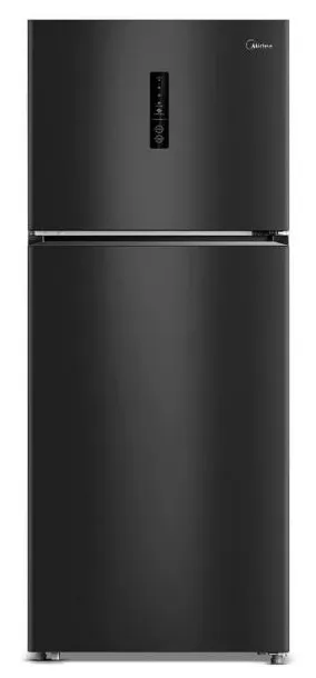 Geladeira Midea MD-RT580MTA28 Frost Free Duplex 411 Litros cor Preto Inox