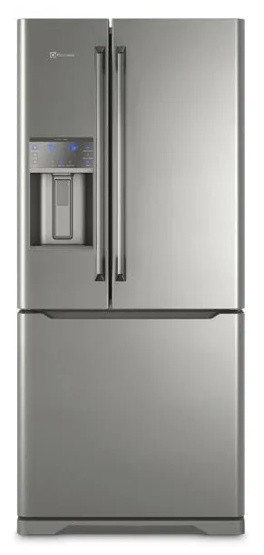 Geladeira Electrolux Home Pro DM86X Frost Free French Door Inverse 538 Litros Inox